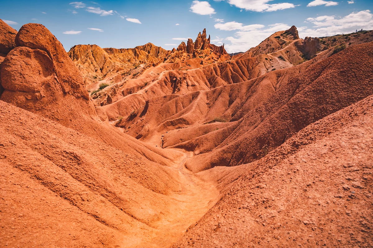 Canyon de Skazka, région de Issyk-Kul, Kyrgyzstan