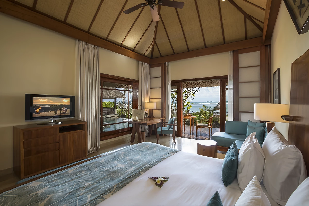 Beachfront suite pool villa, Shanti Maurice, Ile Maurice
