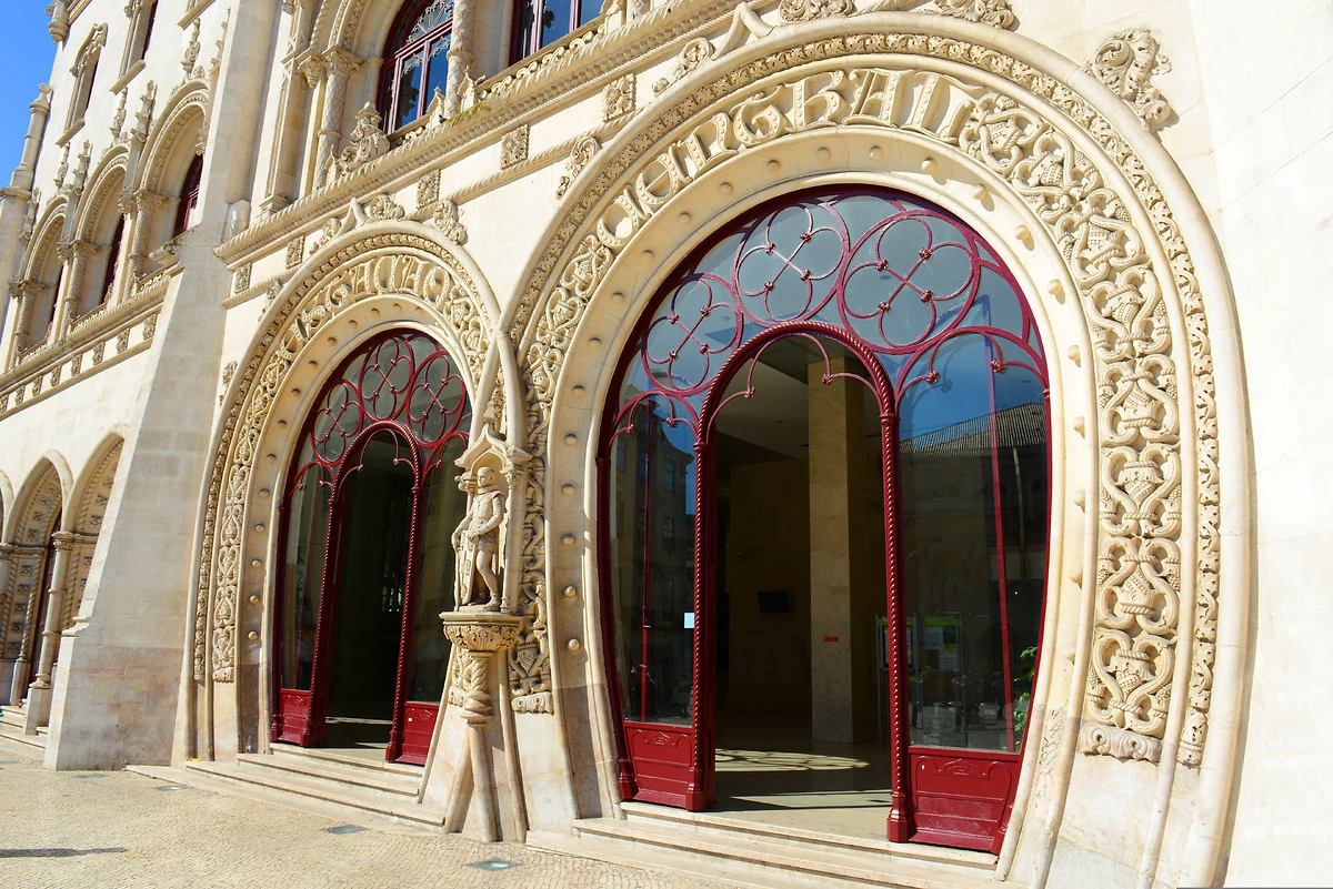 Entrée de la gare de Rossio
