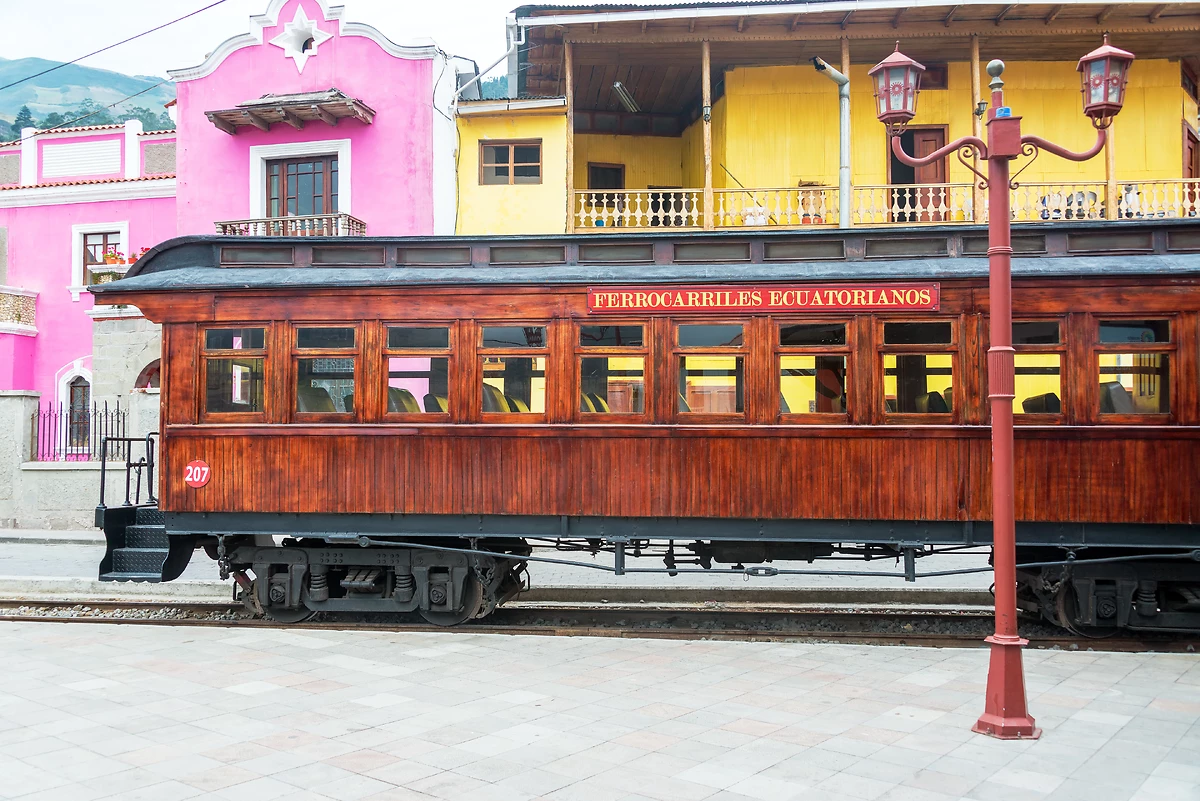 Train des Andes, Alausi, Equateur