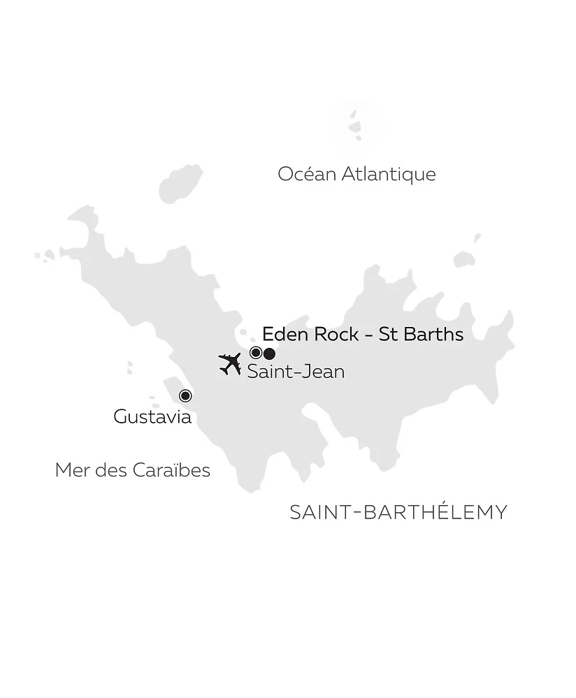 Carte Eden Rock – St Barths