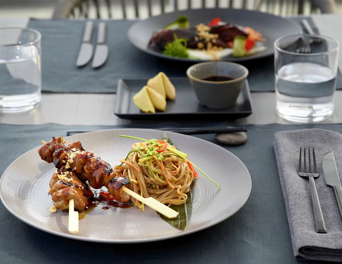 Plat servis au restaurant 