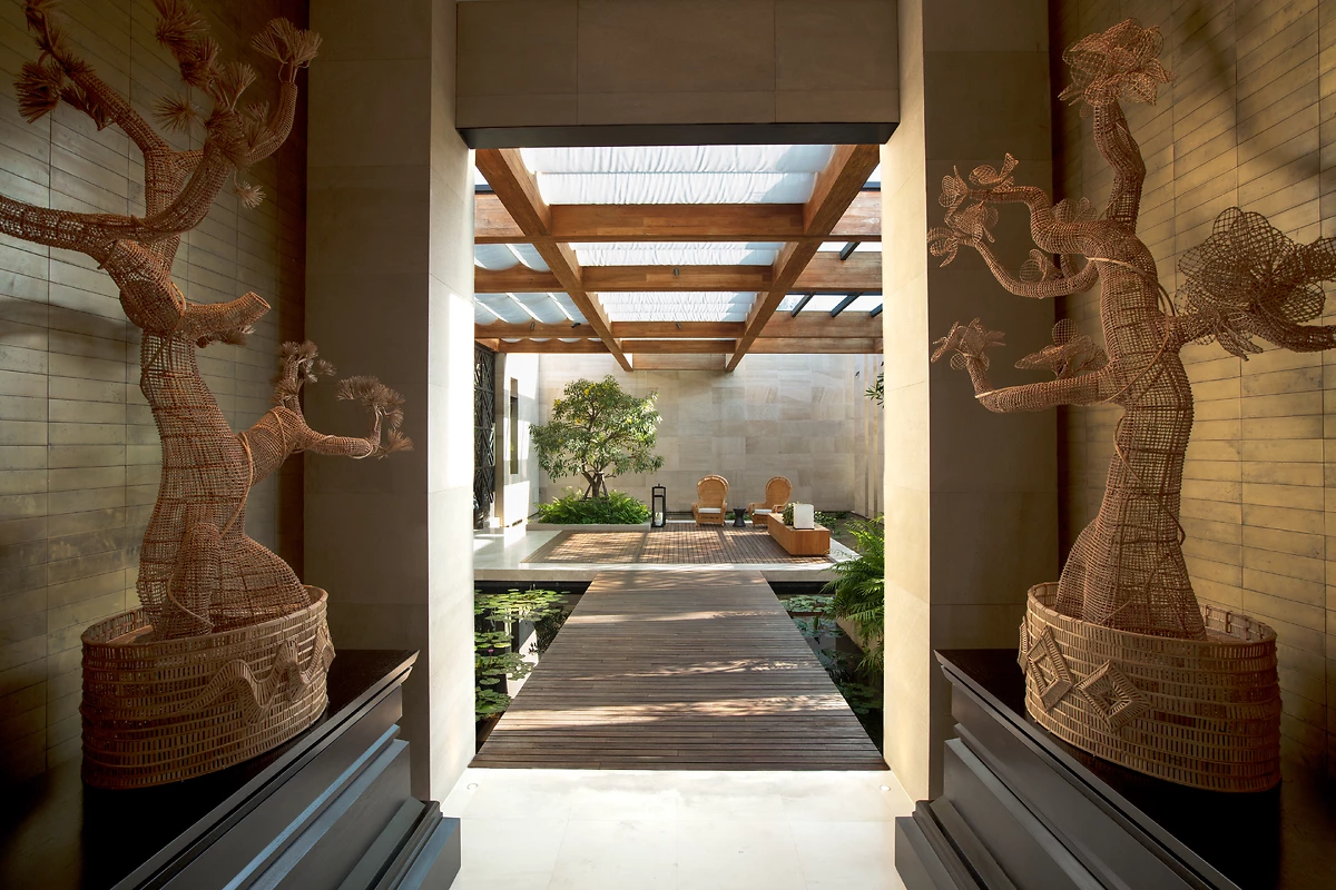 Lobby de l'hôtel, Rosewood Phuket