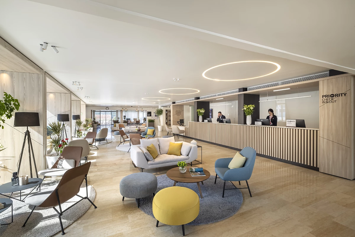 Réception de l'hôtel, Valamar Tirena Hotel