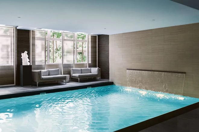 Piscine intérieure, spa de l'hôtel, Waldorf Astoria Amsterdam