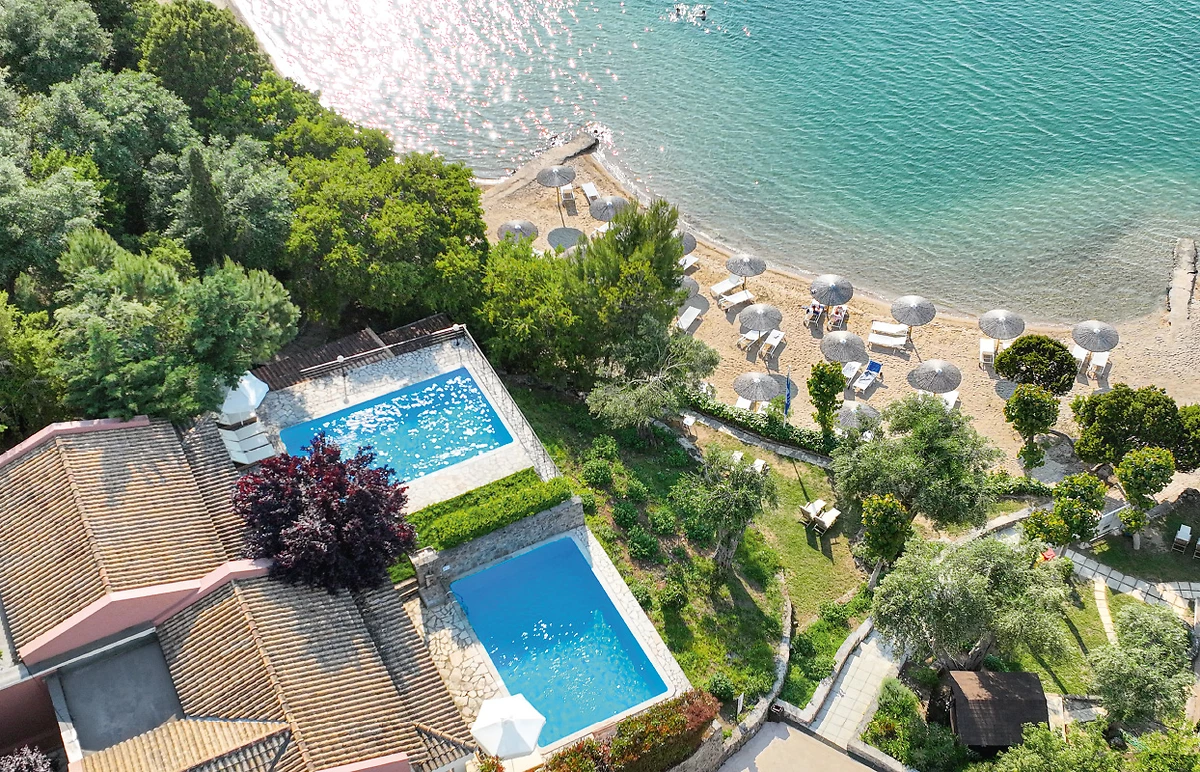 Vue aérienne de l'hôtel, Grecotel Eva Palace