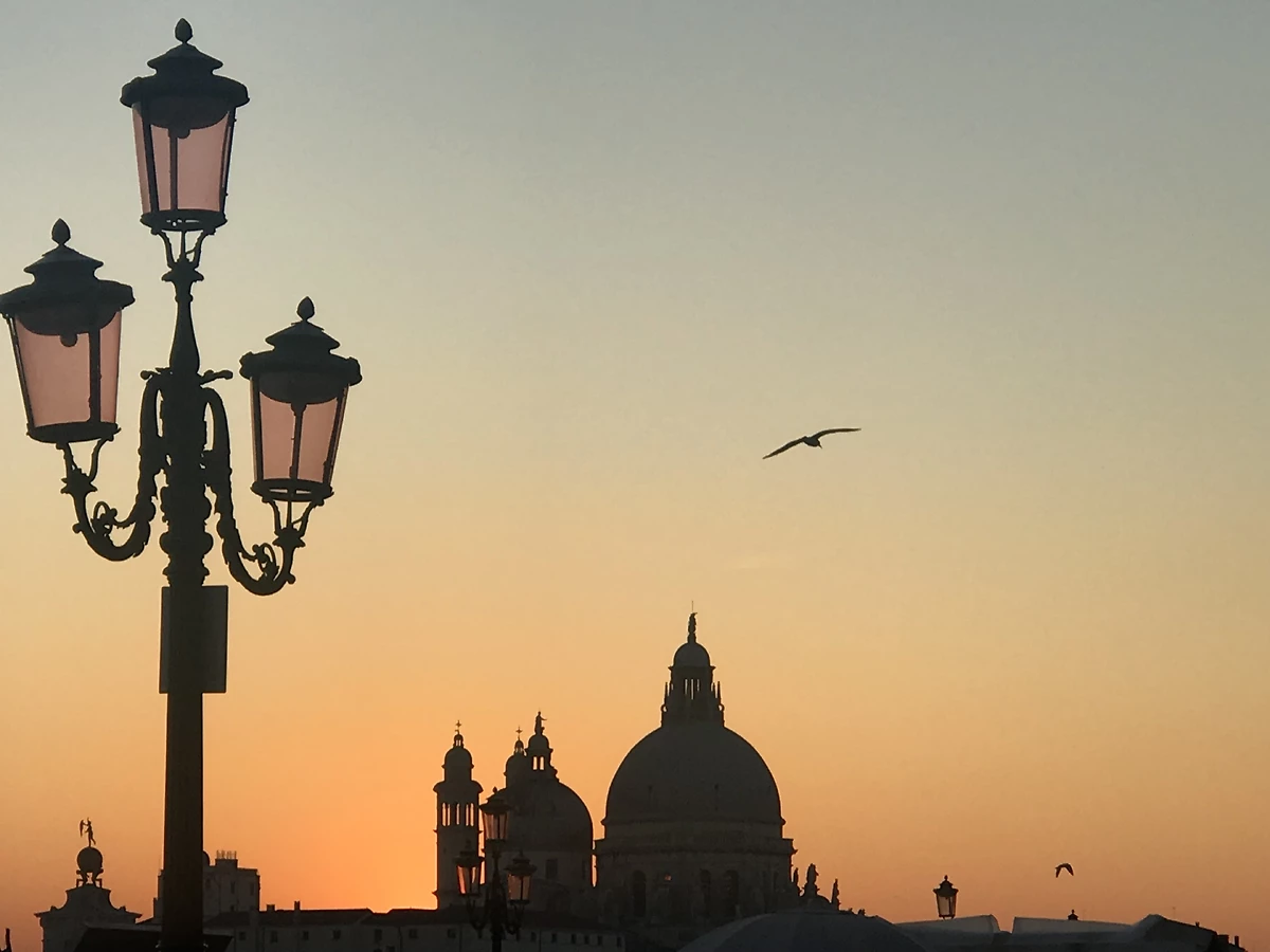 Coucher de soleil sur Venise, Vénétie