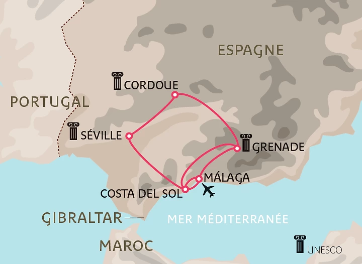 Carte Tierra flamenca