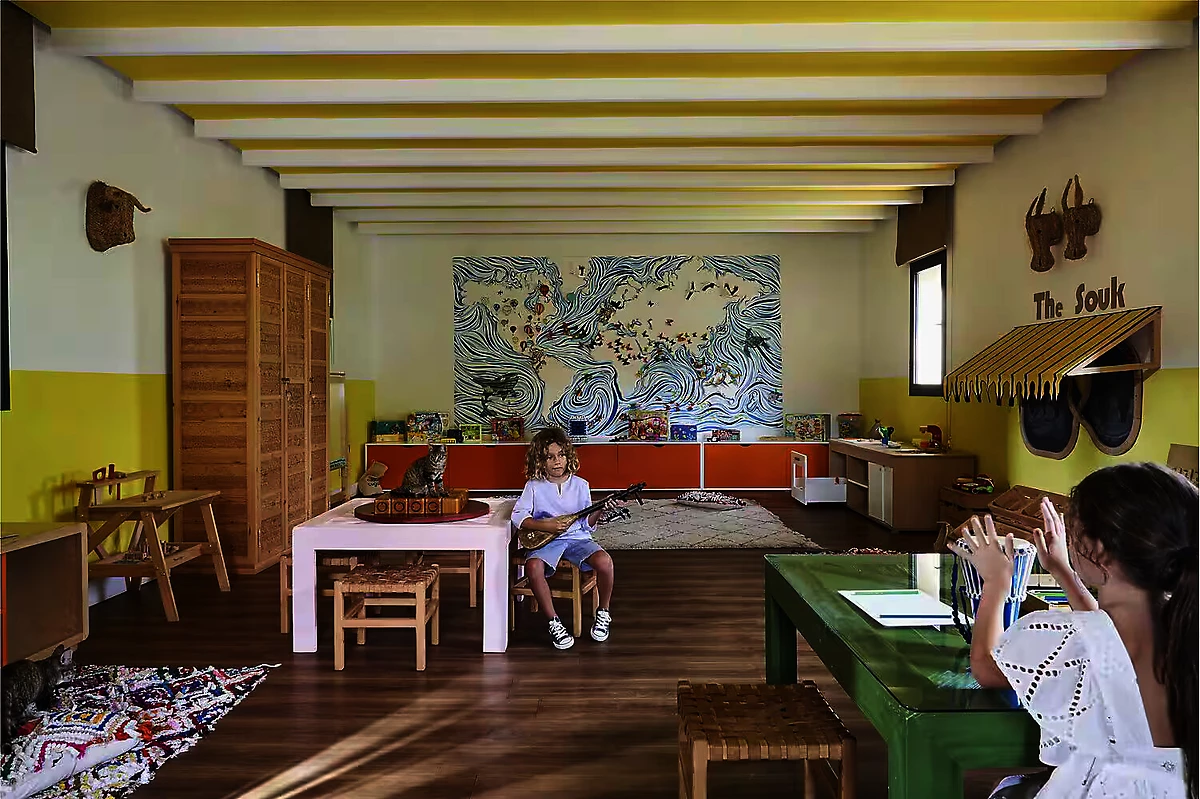 Kids club, Mandarin Oriental Marrakech, Maroc