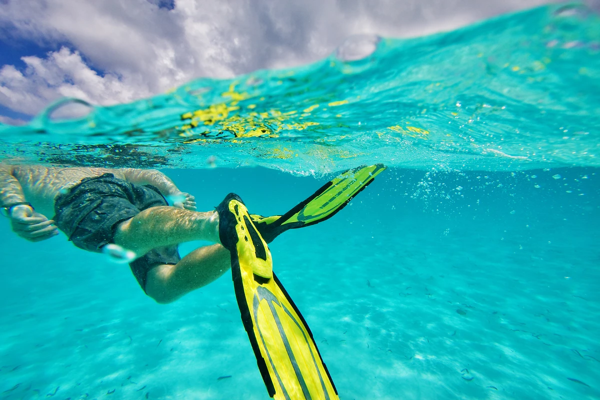 Snorkeling, Bird Island Lodge, Seychelles
