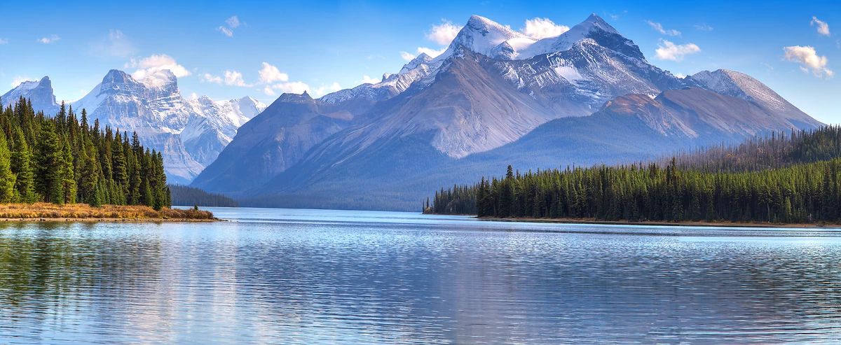 Lac Maligne, parc national de Jasper, Alberta, Canada