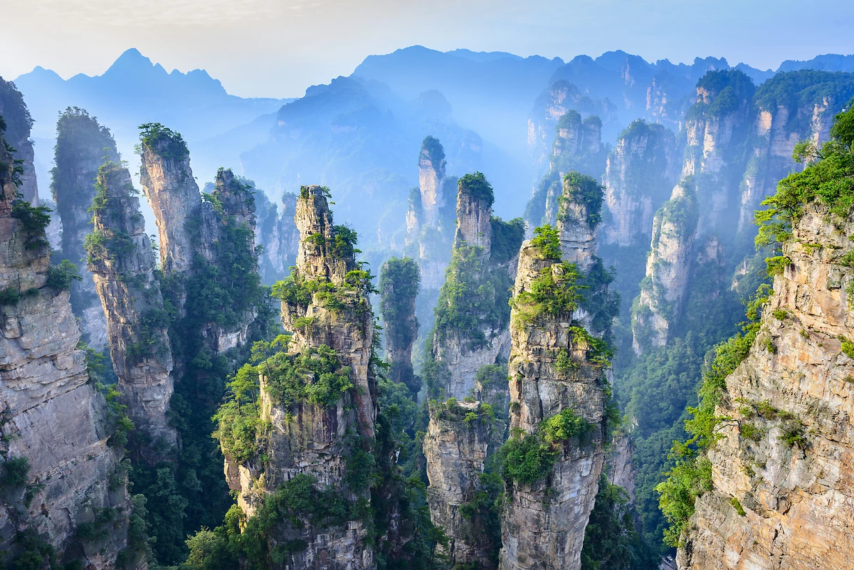 Forêt des Pierres, Zhangjiajie, Chine