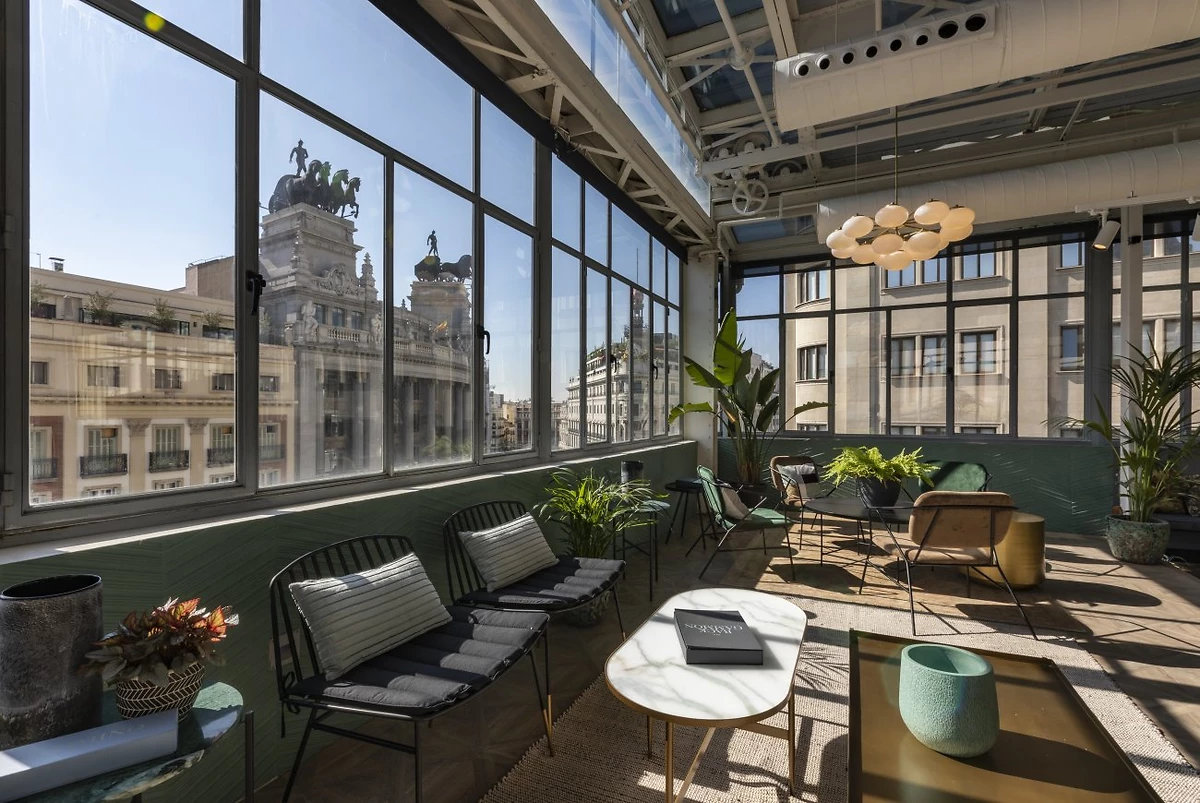Lobby de l'hôtel, hôtel Petit Palace Alcala