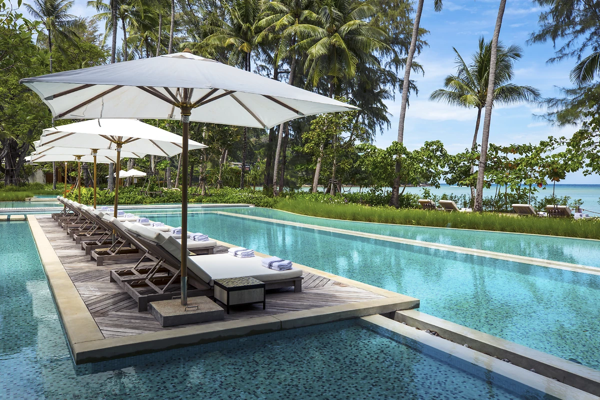 Piscine de l'hôtel, Rosewood Phuket