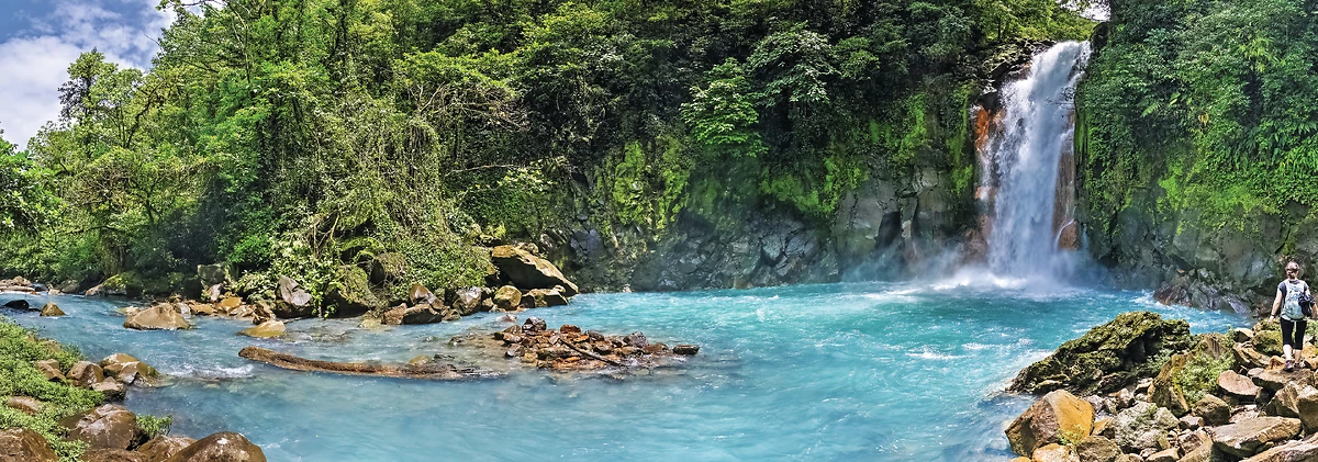 Rioceleste, volcan Tenorio, Costa Rica