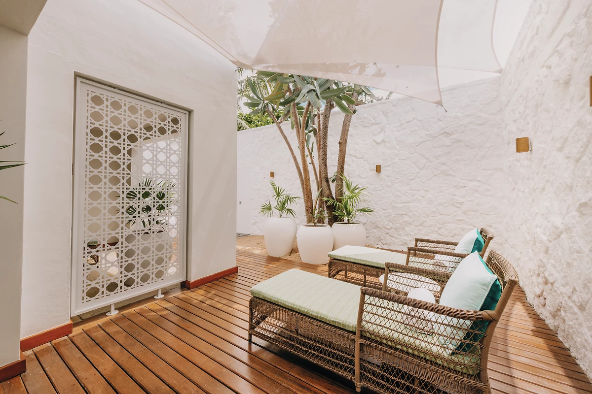 Terrasse du Spa, Royal Palm Beachcomber Luxury, Île Maurice