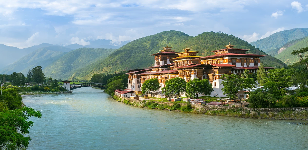 Dzong, Punakha, Bhoutan
