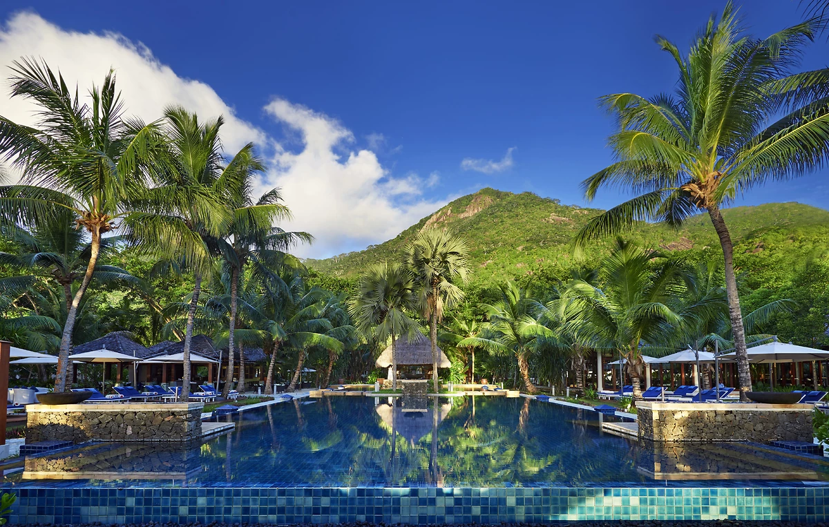 Piscine, Hilton Seychelles Labriz Resort & Spa, Mahé, Seychelles