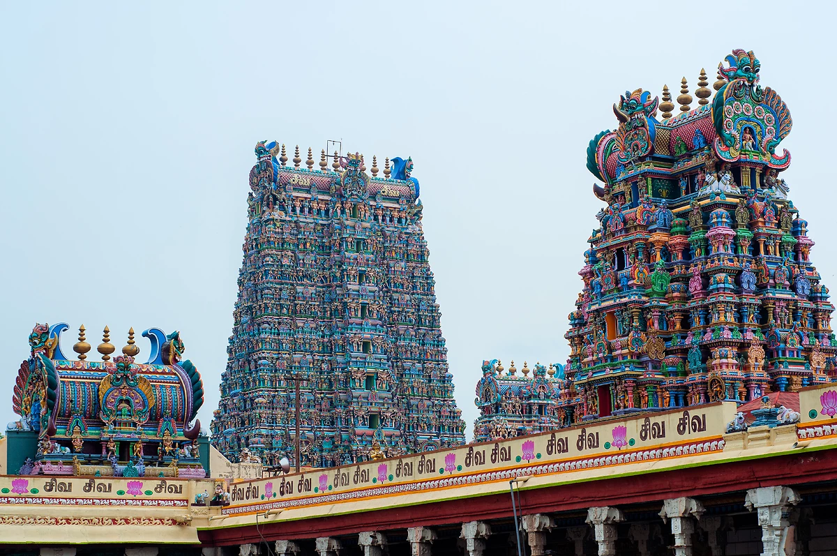 Temple Meenakshi Amman, Madurai, Inde