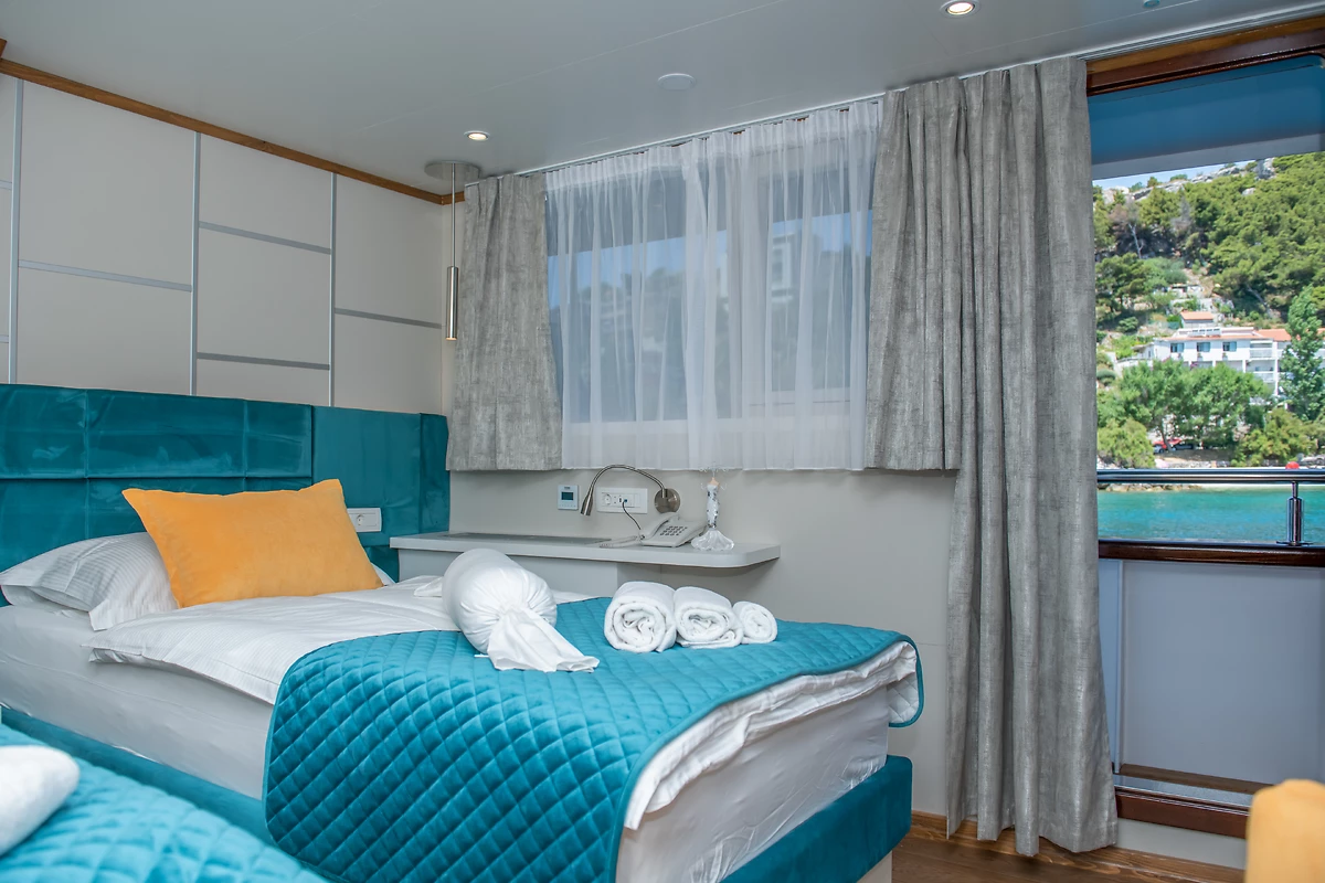 Chambre, cabine, M/Y Adriatic Blue