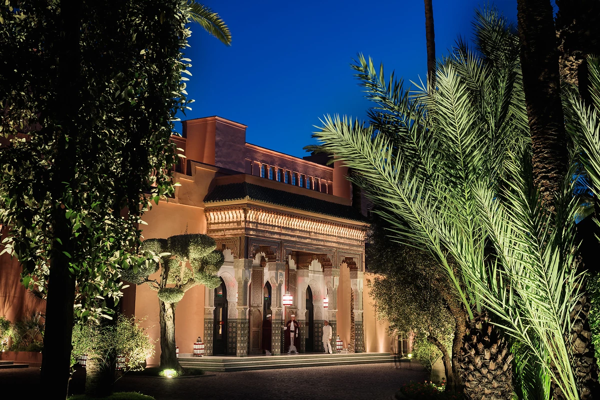Entrée de l'hôtel, La Mamounia
