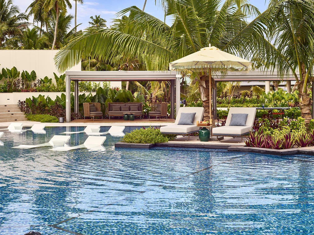 Piscine de l'hôtel, Waldorf Astoria Seychelles Platte Island