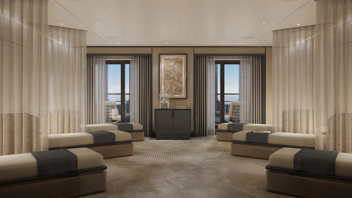 Salle de relaxation, Spa, Ilma, Ritz-Carlton Yacht Collection