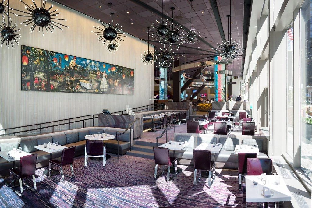 Restaurant Supernova, M Social Hotel Times square New York, Etats Unis.