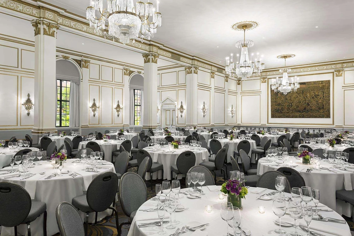 Salle de réception, hôtel Hilton Boston Park Plaza