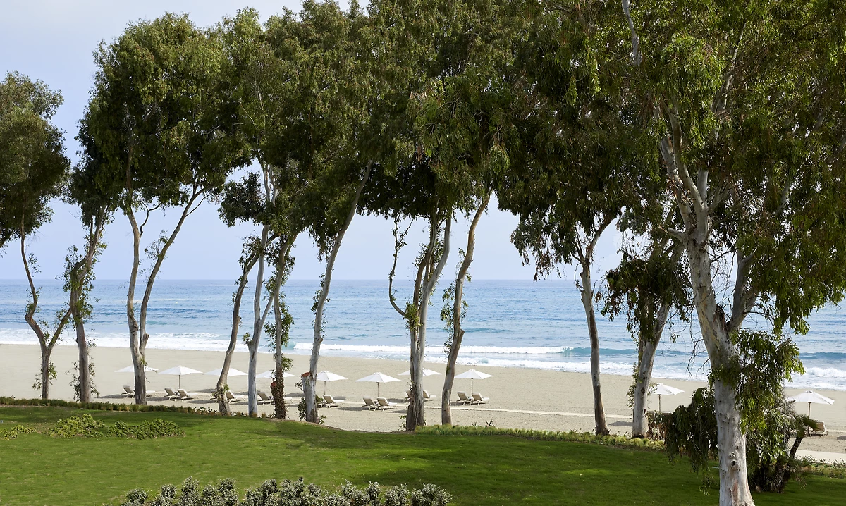 Vue sur la plage de l'hôtel, hôtel Ikos Andalusia