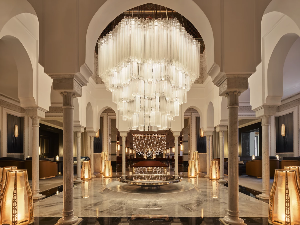 Lobby de l'hôtel, La Mamounia