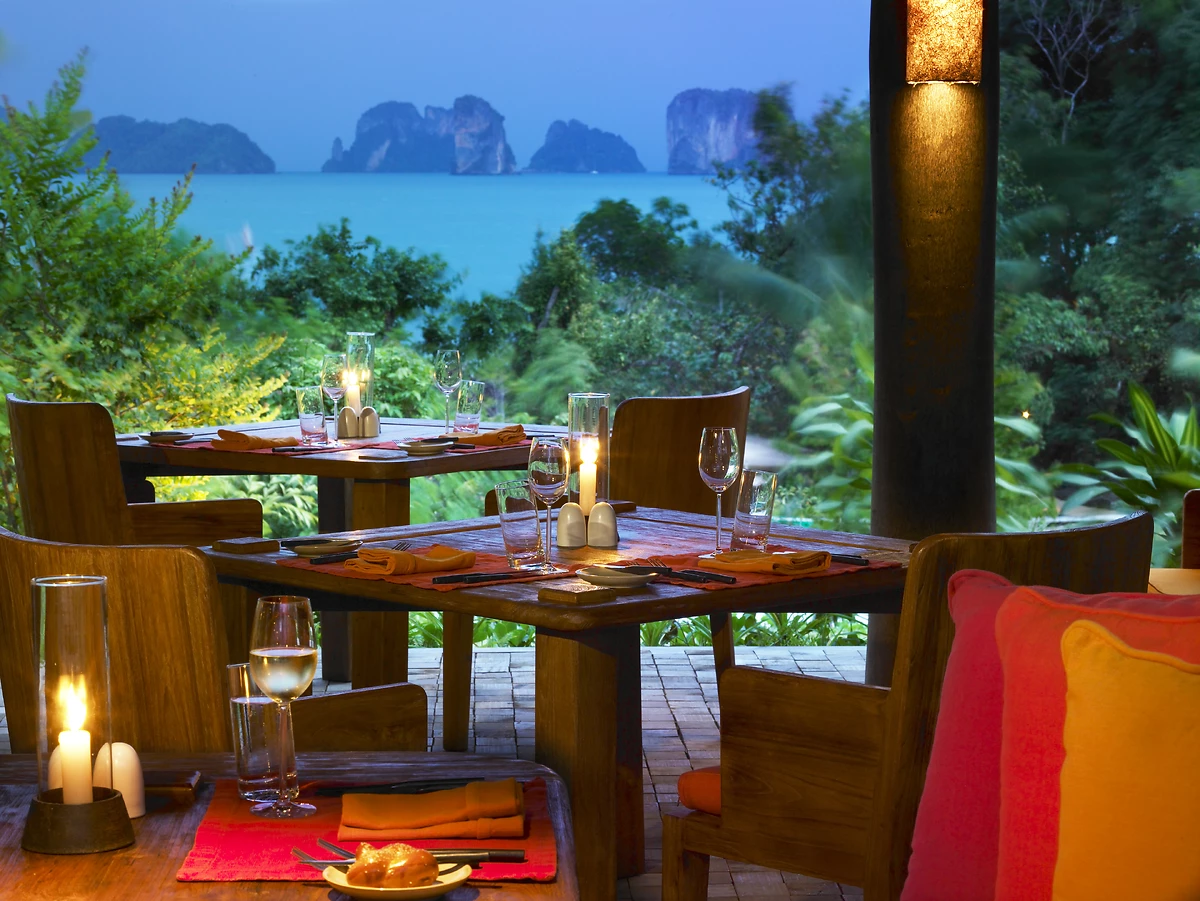 Restaurant le Living Room, Six Senses Yao Noi