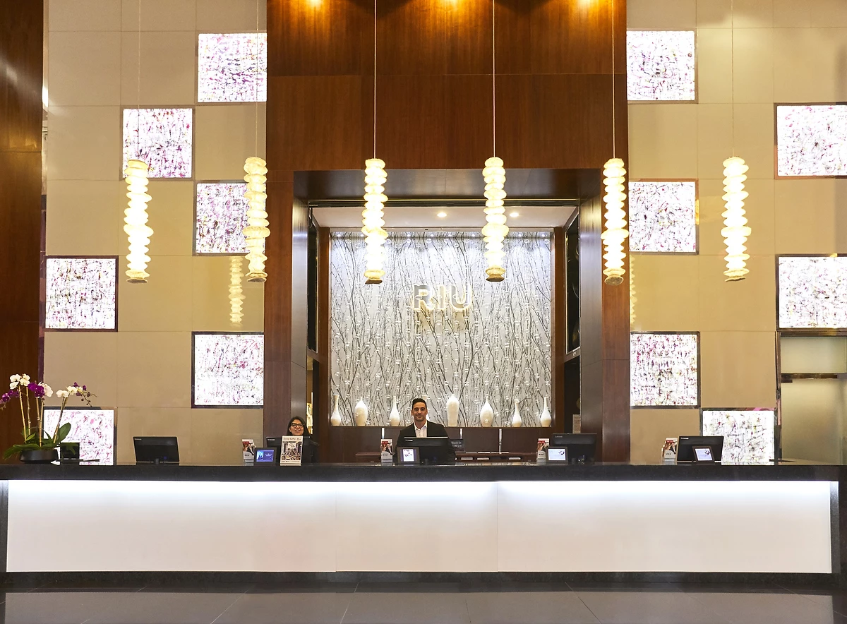 Réception, Hotel Riu Plaza New York Times Square, États-Unis