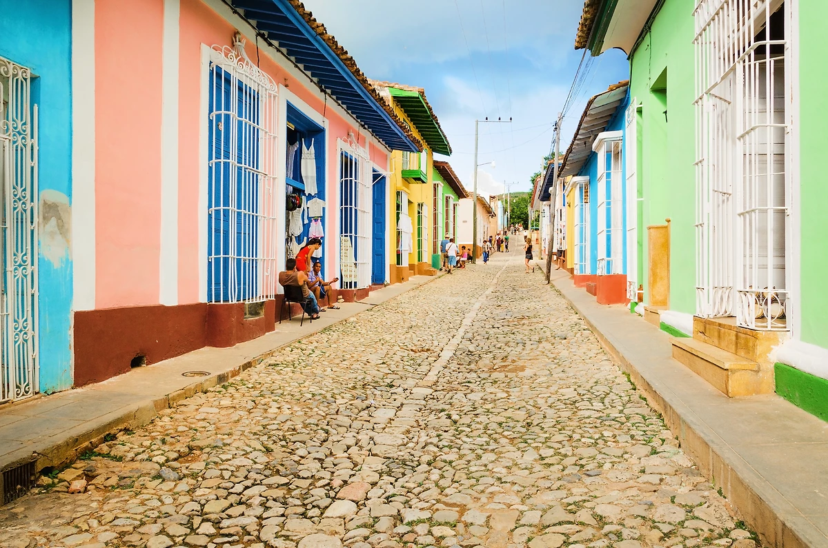 Façades colorées, Trinidad