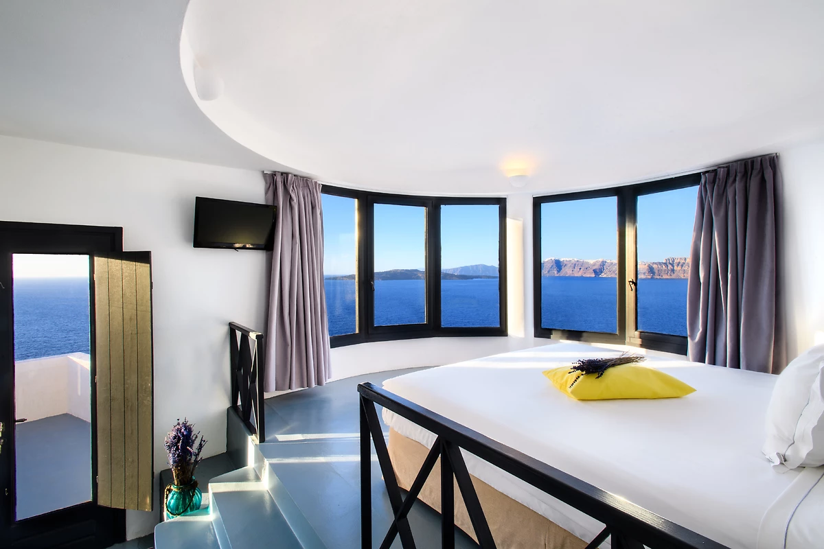 Chambre, Ambassador Aegean, Santorin, Grèce.