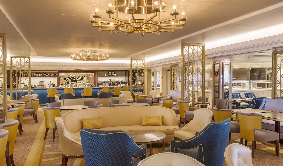 Carinthia Lounge, Queen Mary 2, Cunard