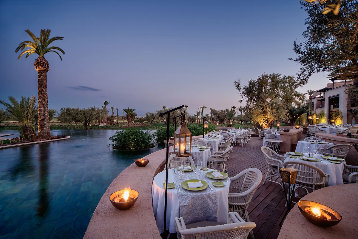 Restaurant L'Olivier, Fairmont Royal Palm Marrakech, Maroc