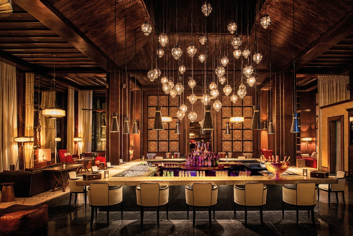 Le Bar, Fairmont Royal Palm Marrakech, Maroc