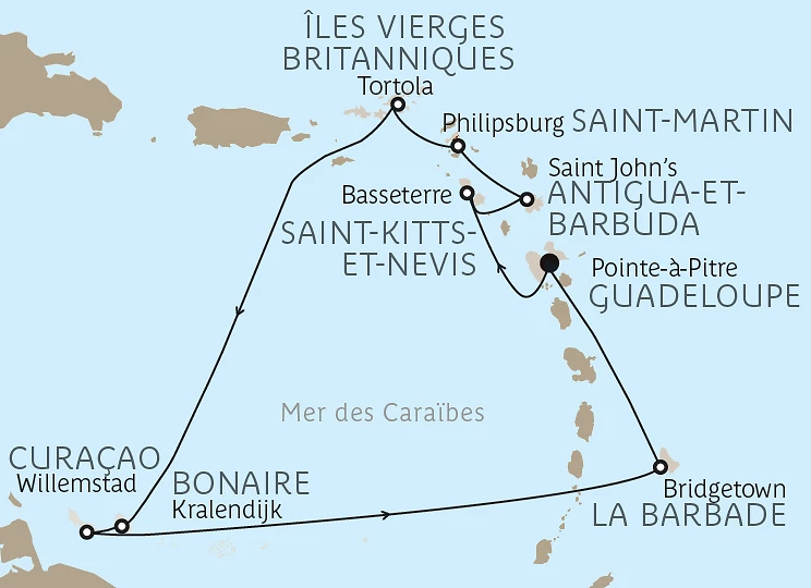 Carte Rythmes et saveurs créoles