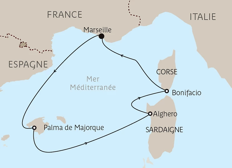 Carte Éclipse solaire en Méditerranée