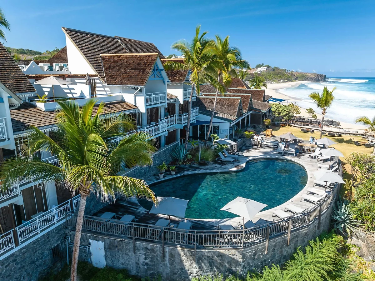 Vue sur la piscine, Boucan Canot, La Réunion