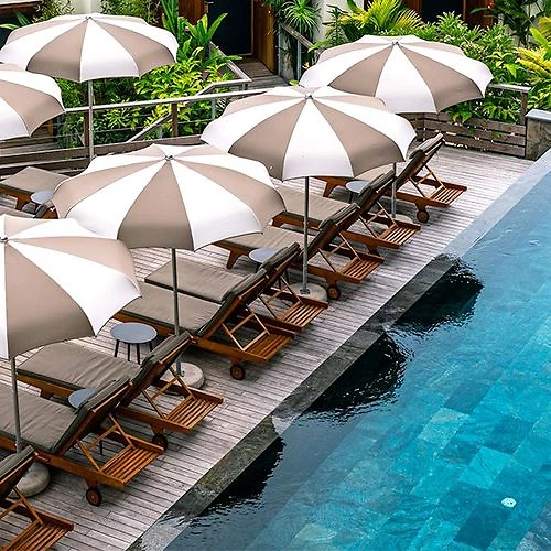 Piscine, Papangue Hôtel & Spa, La Réunion