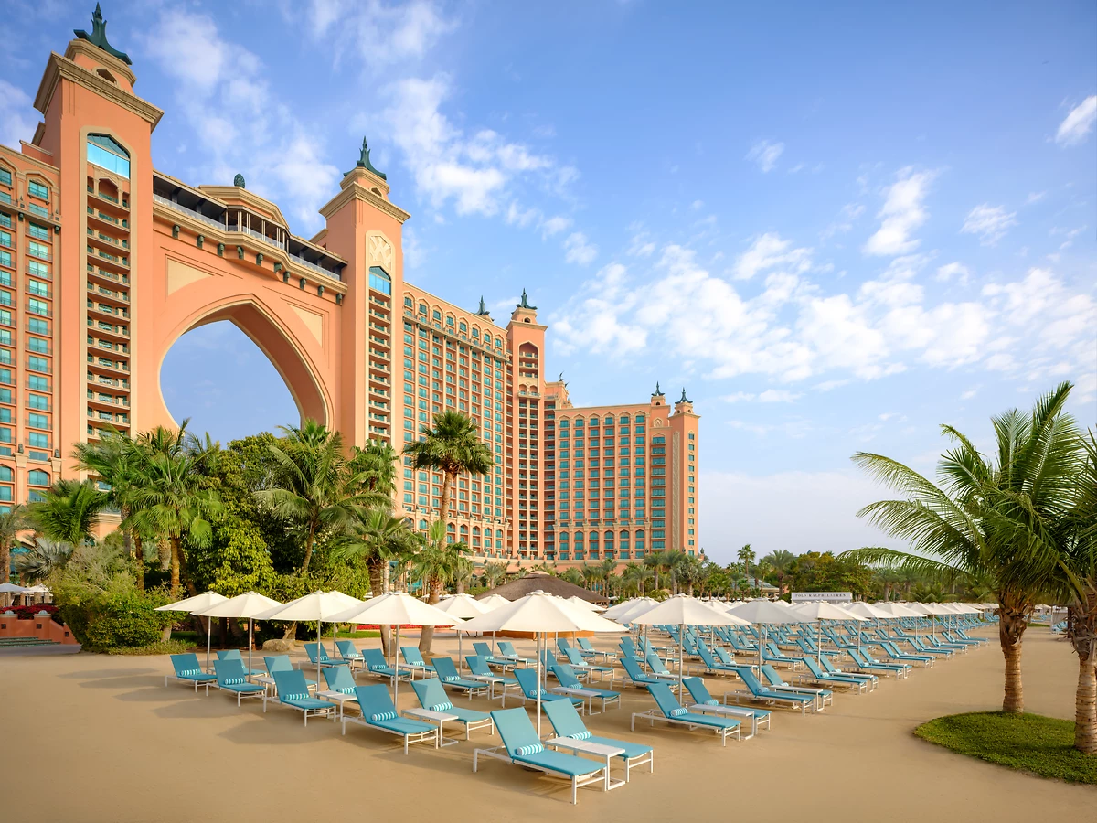 Plage, Atlantis The Palm, Dubaï