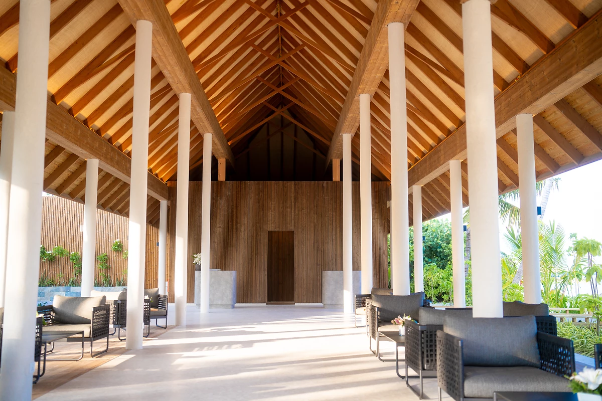 Réception, Ananea Madivaru Maldives, Atoll d'Ari, Maldives