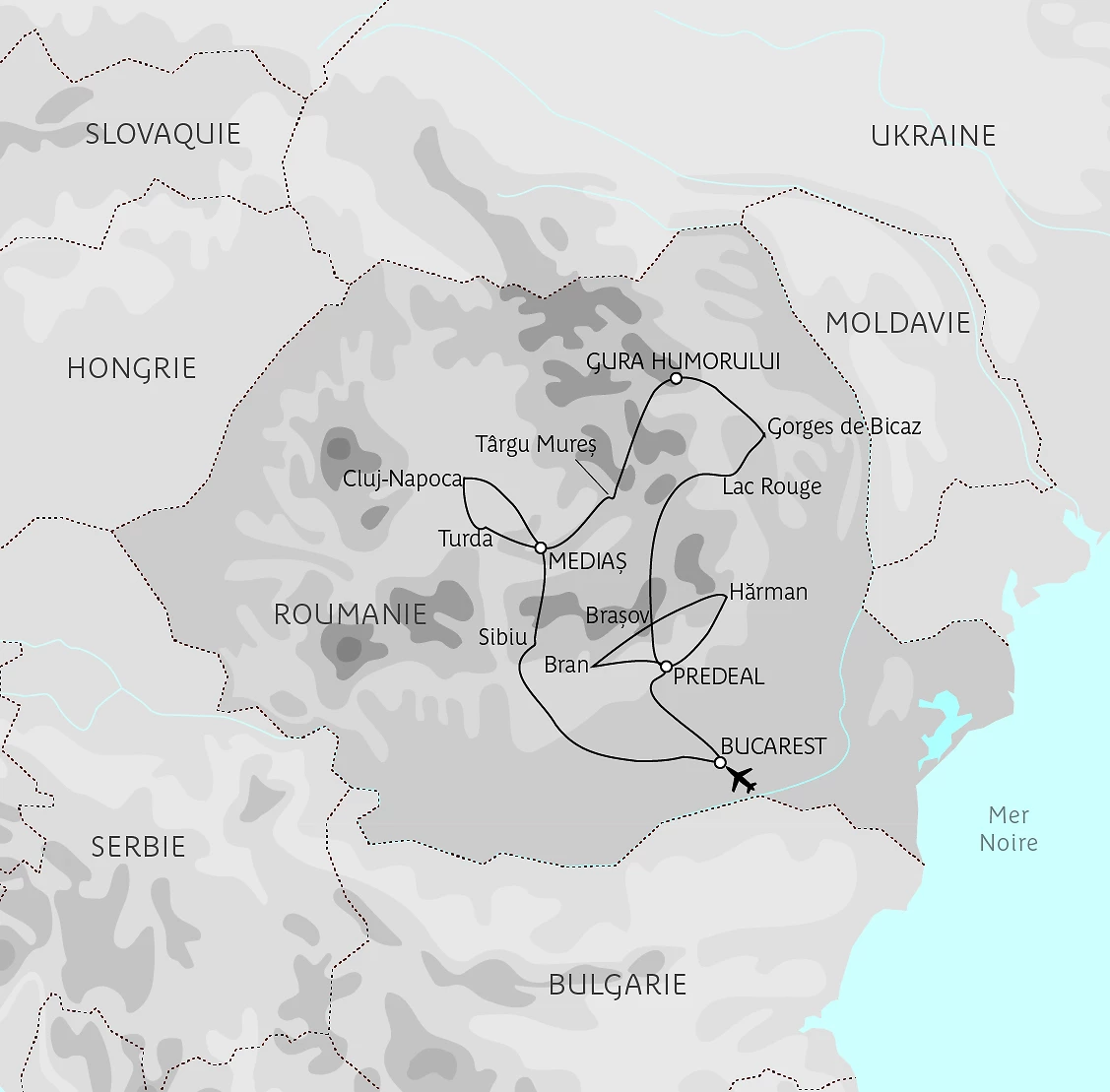 Carte Secrets de Roumanie