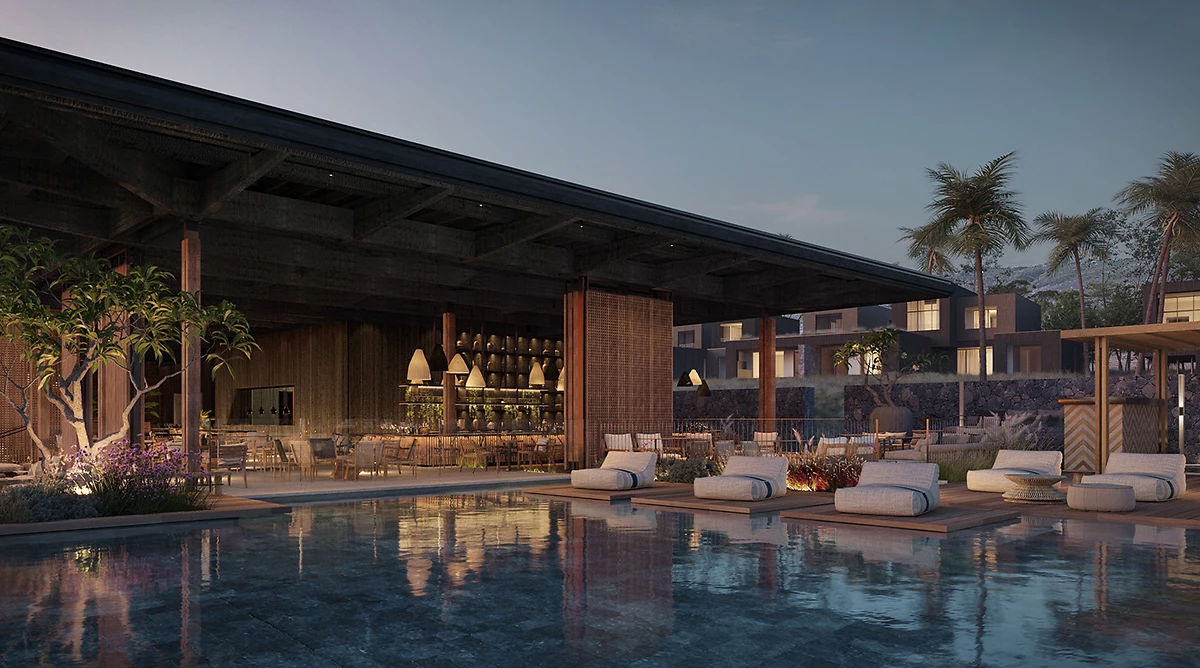 Pool bar, WOOD Hotel & Spa, La Réunion