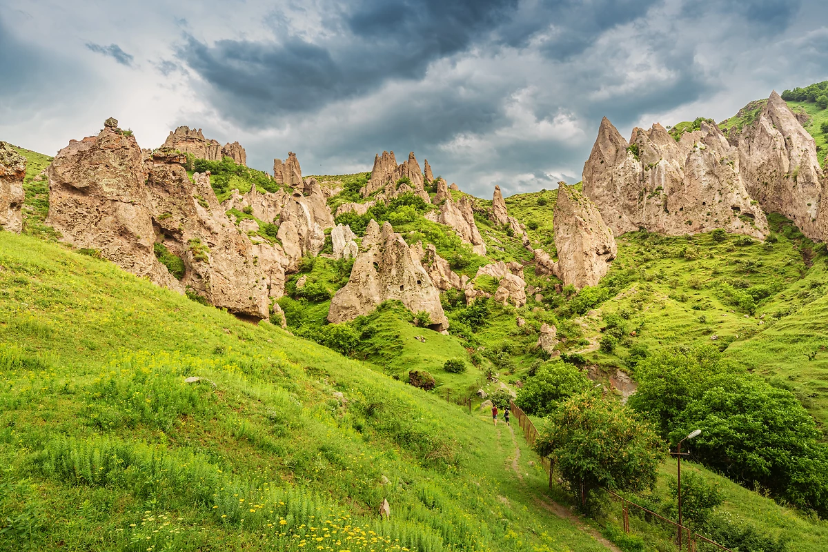 Anciennes habitations troglodytiques, Goris, Arménie