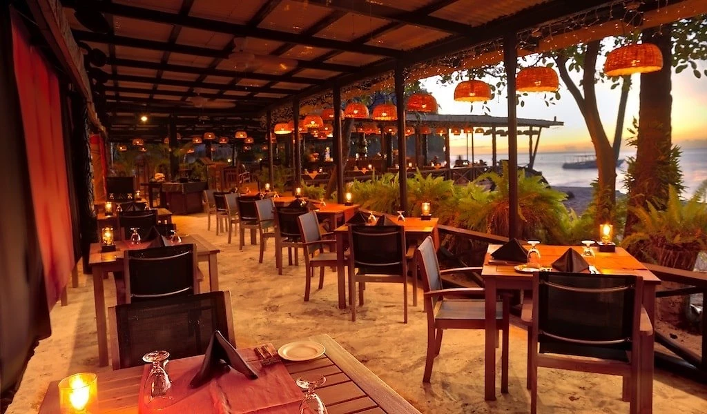 Restaurant APSARA, Anse Chastanet, Sainte-Lucie, Antilles
