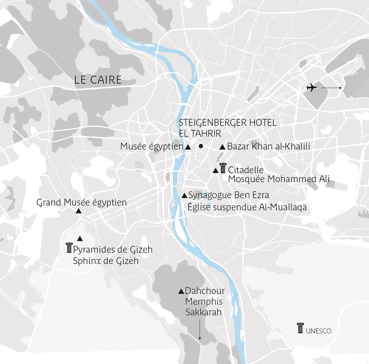 Carte Chroniques du Caire