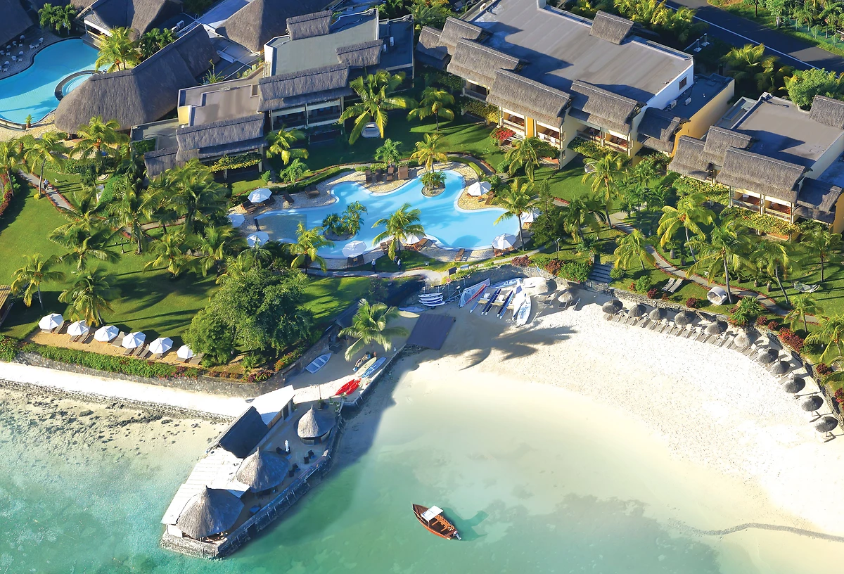 Vue aérienne, Veranda Paul & Virginie, Ile Maurice